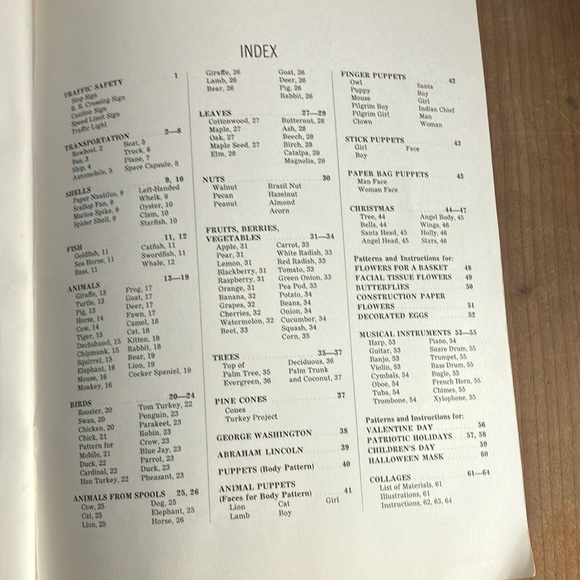 Book: vintage 1981 Projects and Patterns art Book - Picture 12 of 12